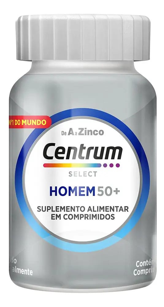 Multivitamínico para Idosos Centrum Homem Select 50 + 60 Comprimidos