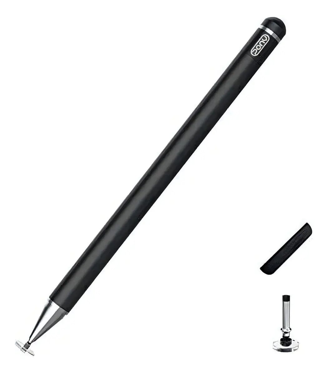 Caneta Stylus Pony Universal P/iOS/Microsoft/Android/Preta