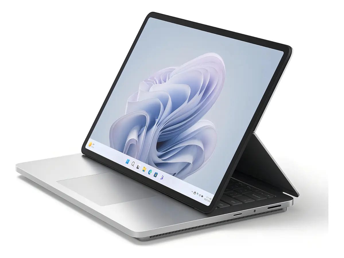 Microsoft Surface Laptop Studio 2 (2023) - Tela sensível ao toque 14,4 - Intel Core I7, 16 GB de RAM, SSD de 512 GB, Nvidia Geforce Rtx 4050, Windows 11, Platinum Color Copilot