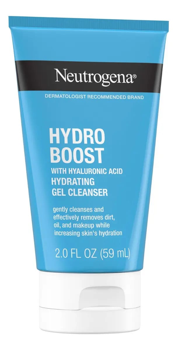 Gel hidratante de ácido hialurônico Neutrogena Hydro Boost Horário de aplicação Tipo de pele mista dia/noite