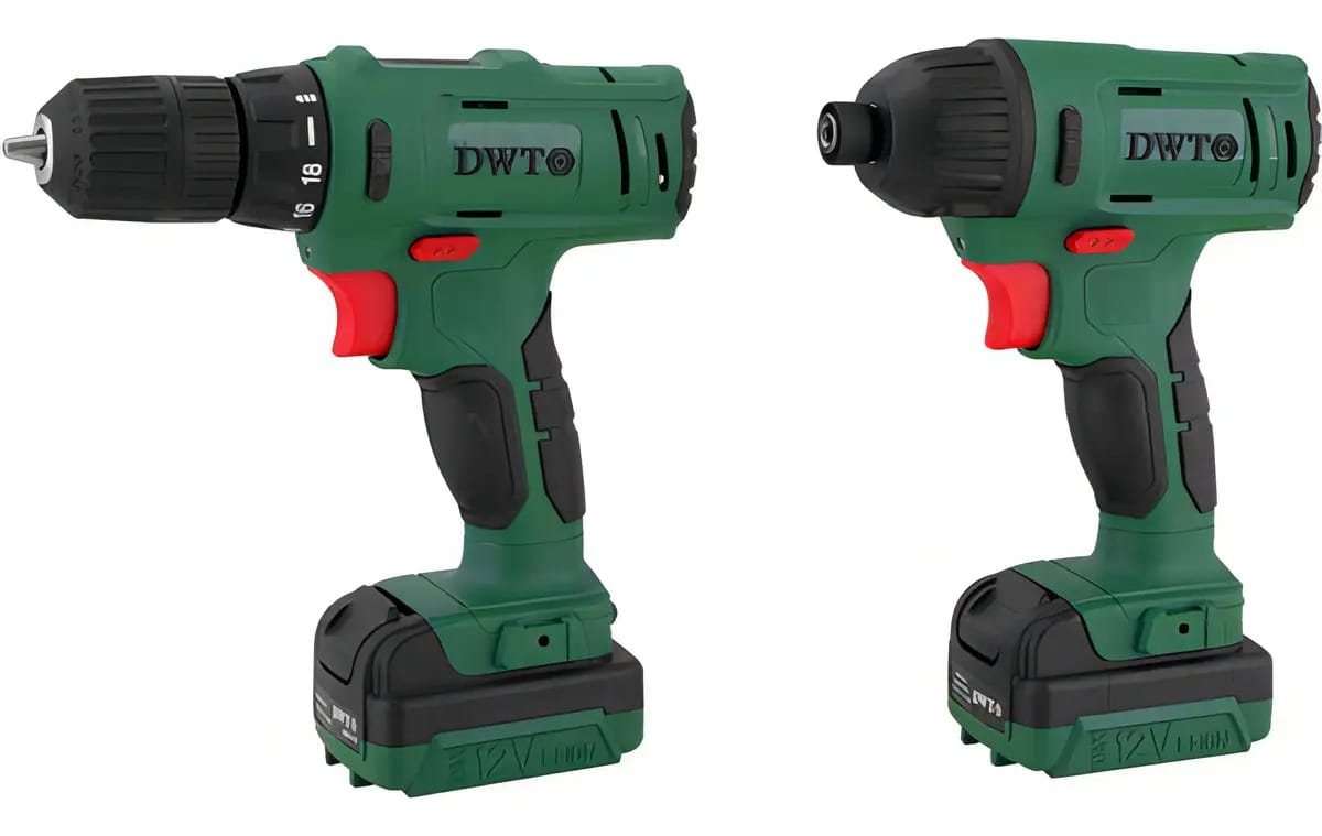 Jogo Parafusadeira Impact + Chave Impacto 12v Pfbd012 Vonder