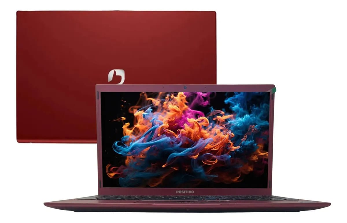 Positivo Motion N4020U 4GB RAM 128GB Vermelho