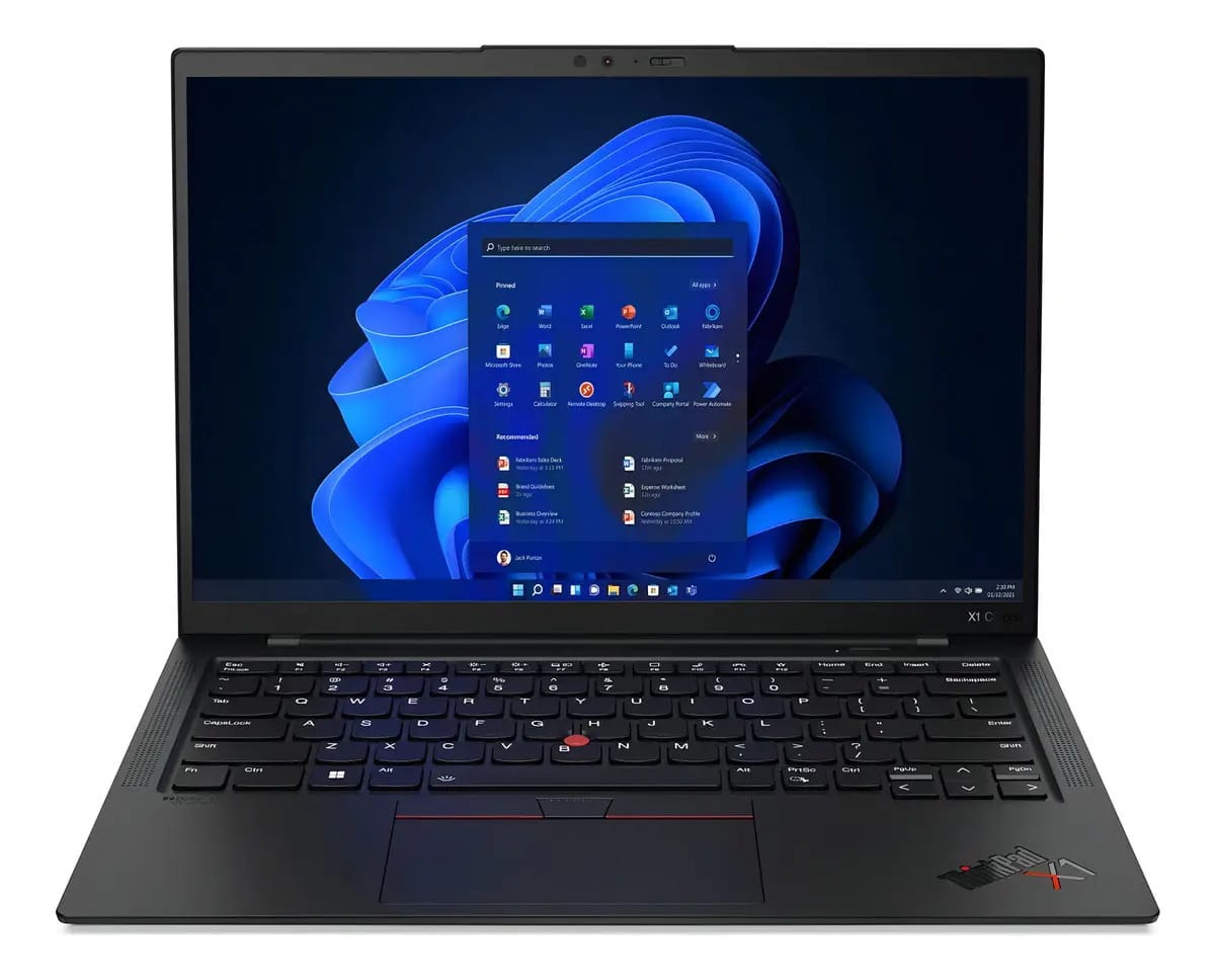 Lenovo ThinkPad X1 Carbon 16GB RAM 256GB Preto