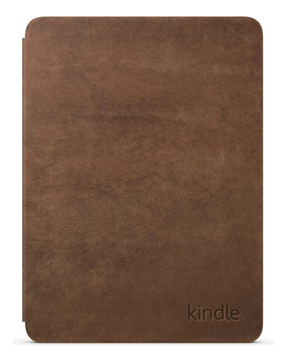 Capa para Amazon Kindle Paperwhite e Kindle Paperwhite Signature Edition, Capa Protetora Leve e Dobrável, Couro Premium