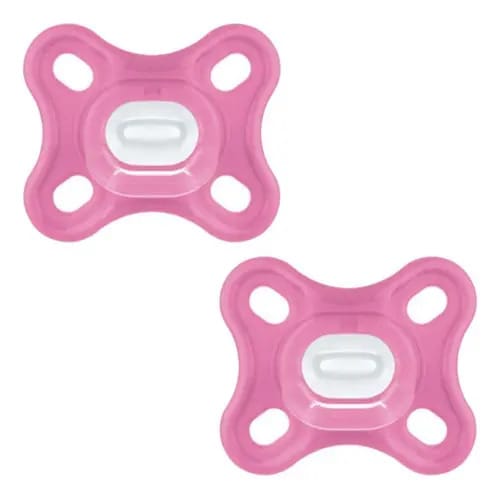 Kit 2 Chupetas Comfort Rosa (0 - 2m) - Mam
