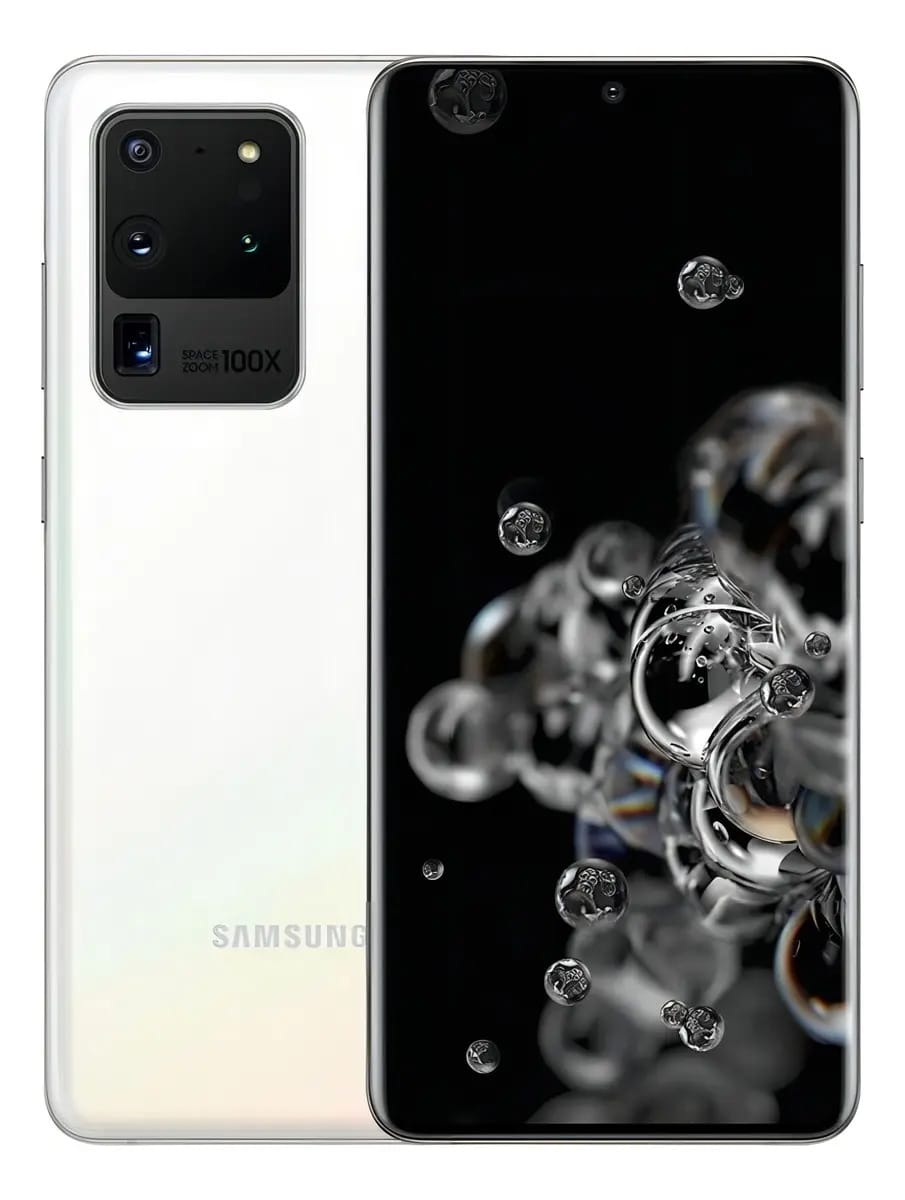 Samsung Galaxy S20 Ultra 5G 5G Dual SIM 128 GB cloud white 12 GB RAM