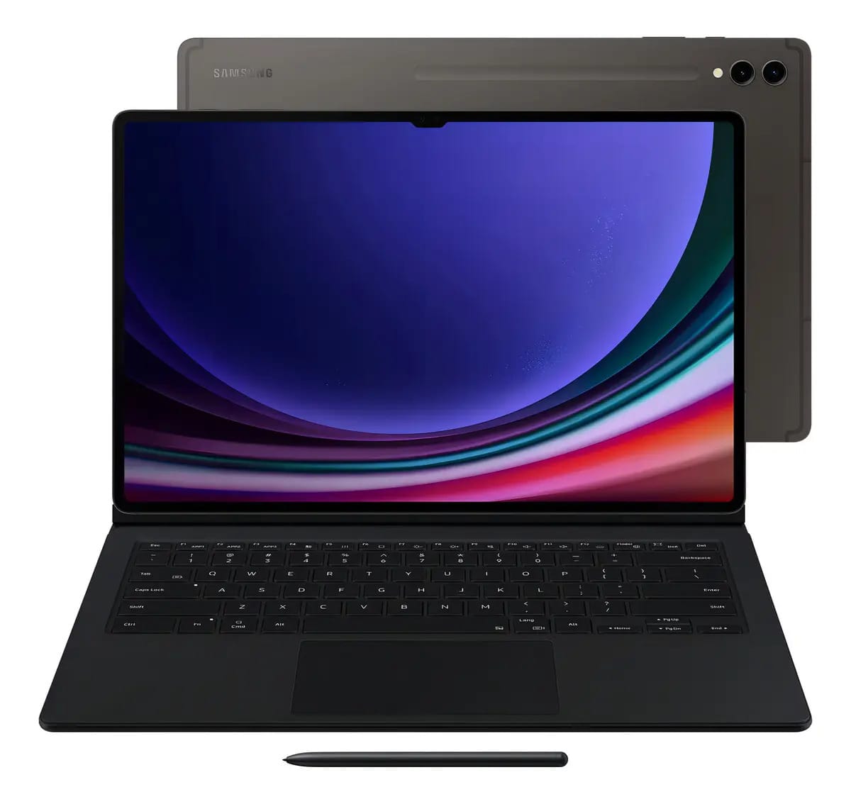 Samsung Galaxy Tab S9 Ultra 512gb Wifi +capa+teclado cinza cor grafito
