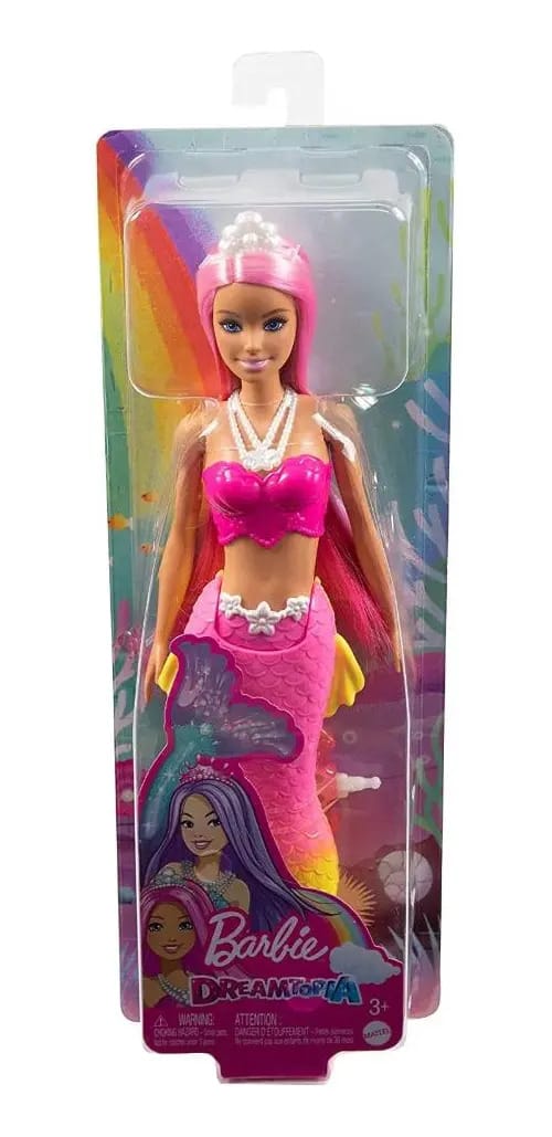 Barbie Sereia Dreamtopia Cabelo Rosa - Hgr11 - Mattel