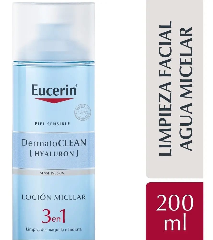 Loção Micelar Eucerin Dermatoclean 3 em 1 200 ml
