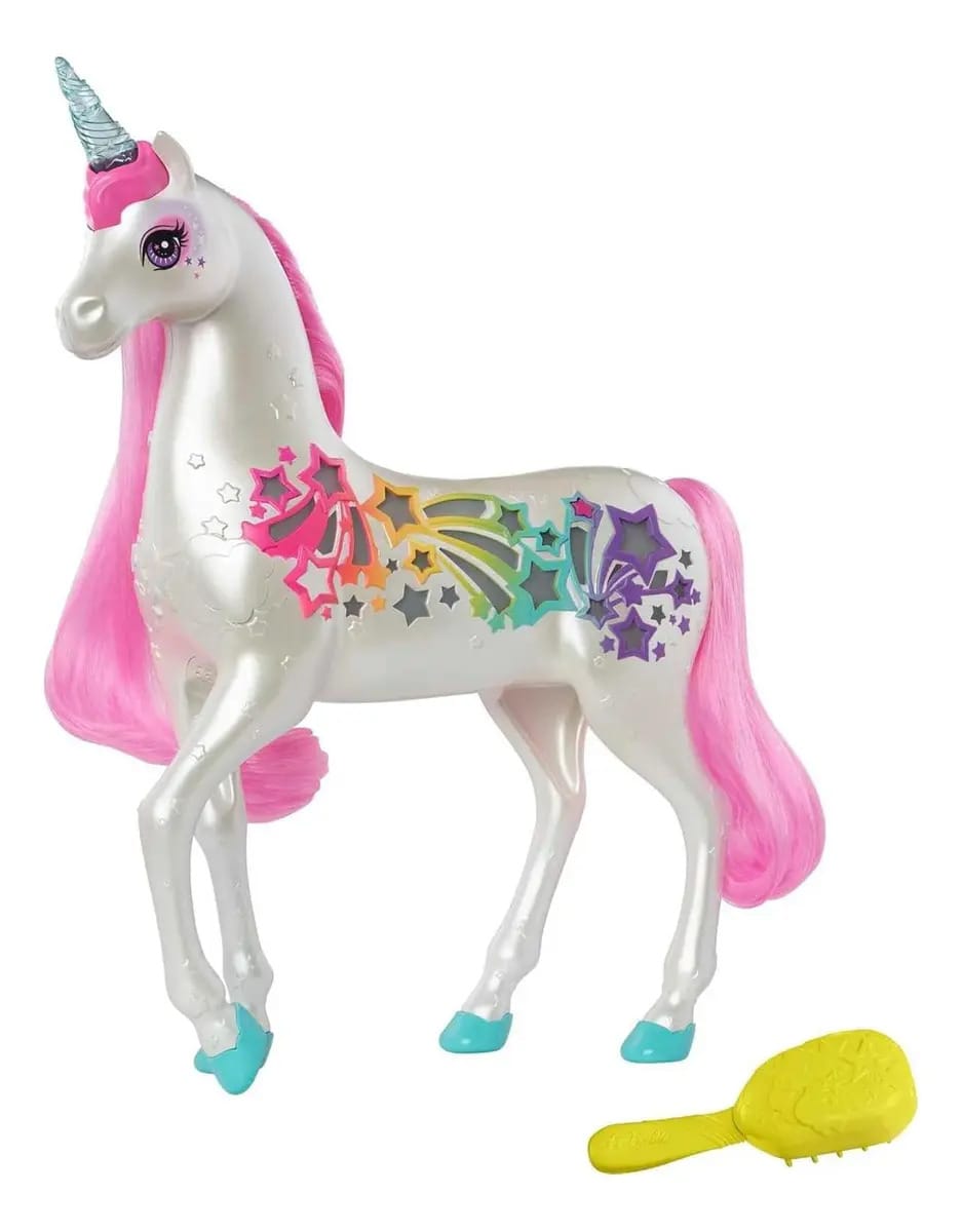 Unicórnio interativo Barbie Dreamtopia Brush 'n Sparkle
