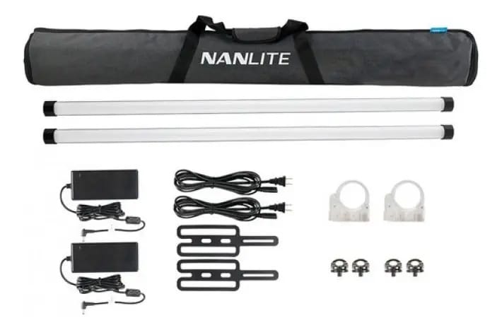 Nanlite Pavotube Ii 30x Rgbww Led Pixel Tube Kit De 2 Luzes
