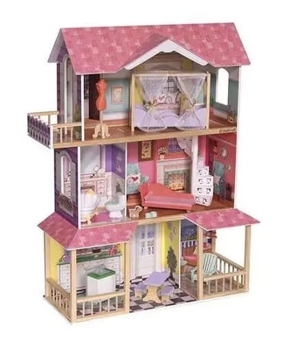 Casa de bonecas Barbie | Acessórios Kidkraft Viviana
