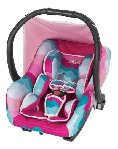 Bebê Conforto Infantil Para Carro Sky Rosa Tutti Baby