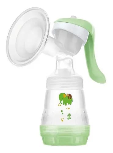 Kit Extrator De Leite Manual Materno Mam Verde Bpa Free