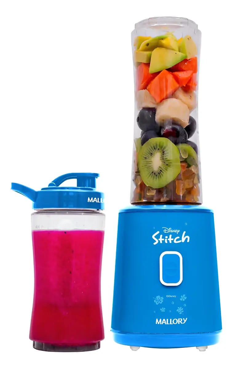 Liquidificador Mallory Stitch 300w 600ml E 400ml Azul