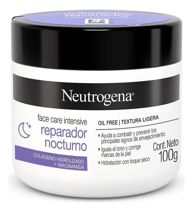Creme facial hidratante Neutrogena Night Repair 100g