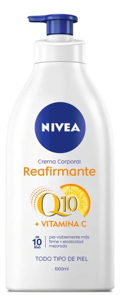 Creme para corpo Nivea Q10 Creme Corporal Firmador Q10 Nivea en dosador 1L