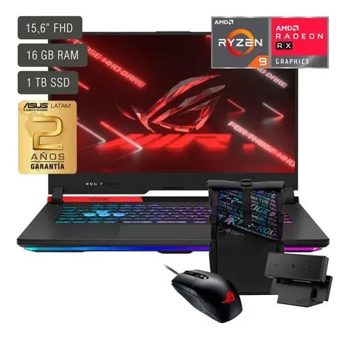 Asus ROG Strix 5900HX 16GB RAM 1024GB Preto