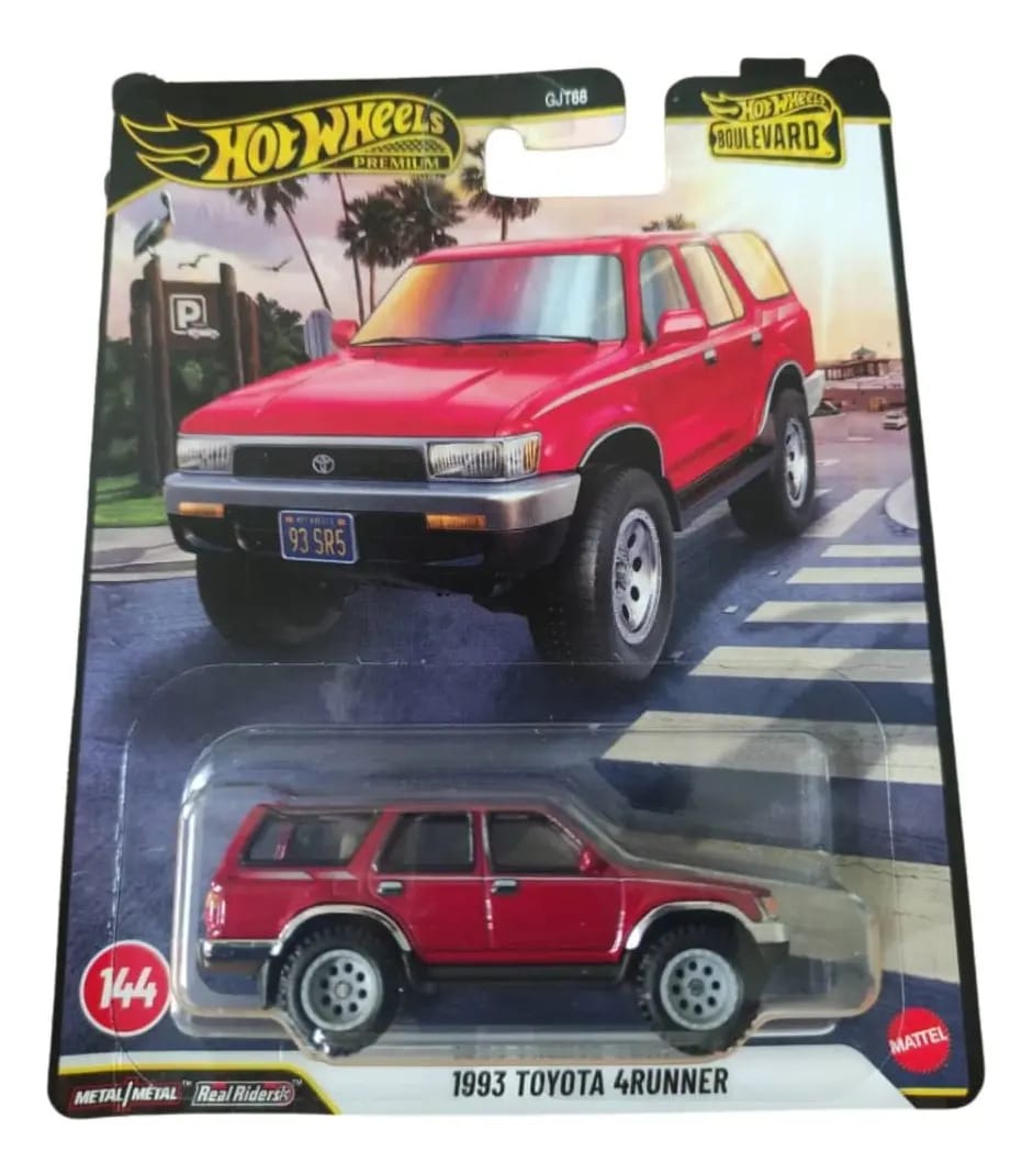 Hot Wheels 1993 Toyota 4runner Boulevard Mattel Jhw18 Vermelho