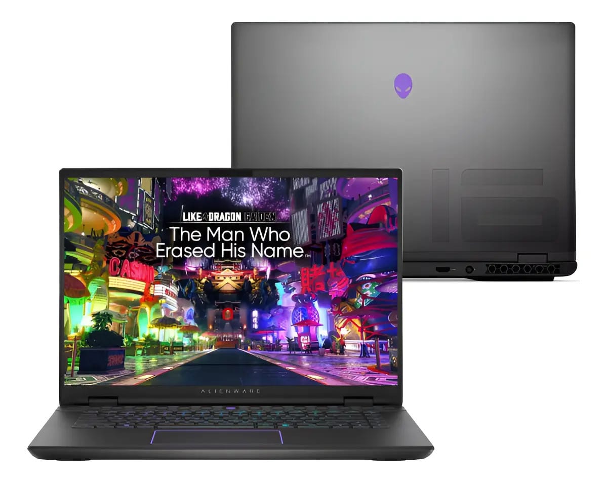 Dell Alienware M16 R2 Intel Ultra 9 64gb 2tb Ssd Rtx4070 Preto