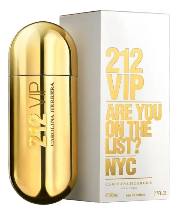 Carolina Herrera Eau De Parfum Carolina Herrera 212 Vip 212 Vip Carolina Herrera Edp Edp 80ml Para Feminino