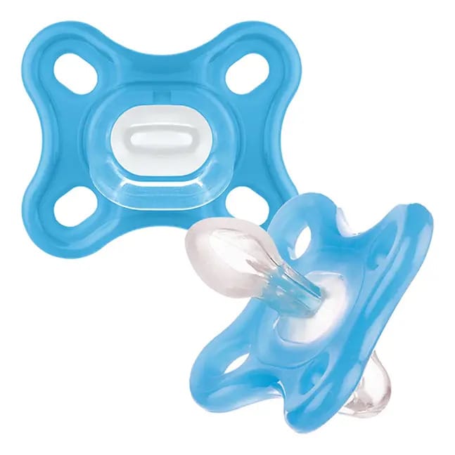 Chupeta Mam Comfort 0-2 Meses Unitária Menino Menina - Man Cor Azul