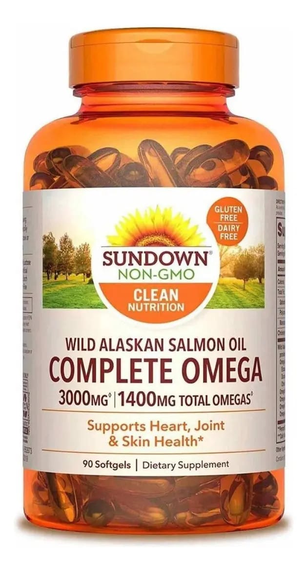 Suplemento en cápsulas moles Sundown Vitaminas Ômega