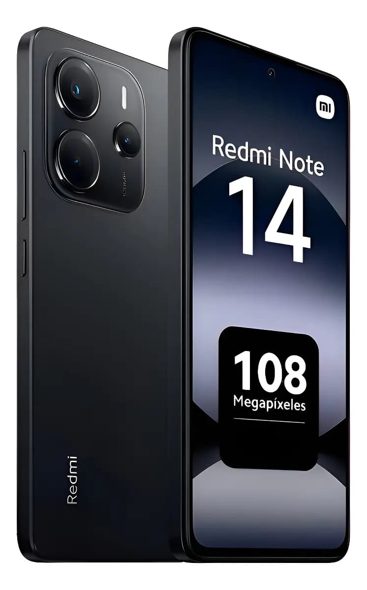 Xiaomi Redmi Note 14 4g 128gb 6gb Ram 108mpx 5100mah Cor preta