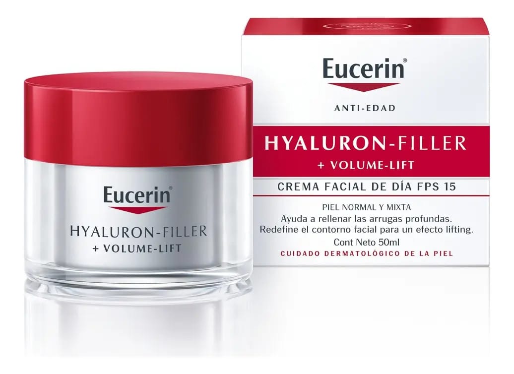 Eucerin Hyaluron Filler +volume Lift Día Piel Mixta X 50 Ml