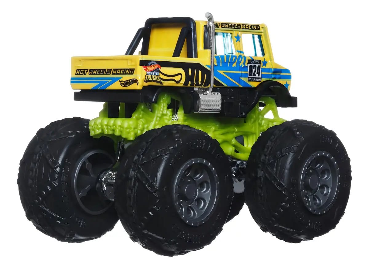 Hot Wheels Monster Trucks Veículo Unimog - Mattel