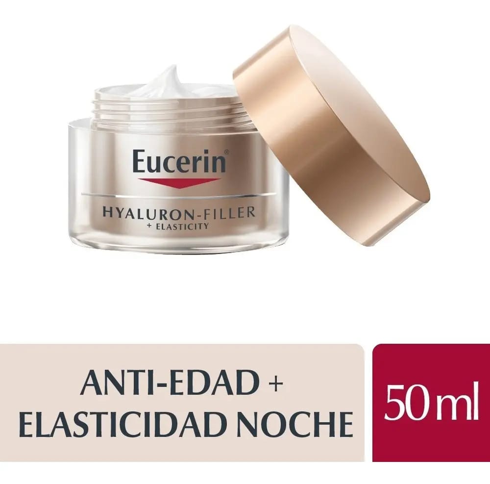 Creme de noite Eucerin Hyaluron Filler 50ml para todos os tipos de pele