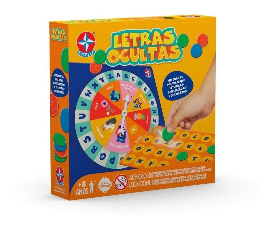 Jogo Letras Ocultas - Estrela