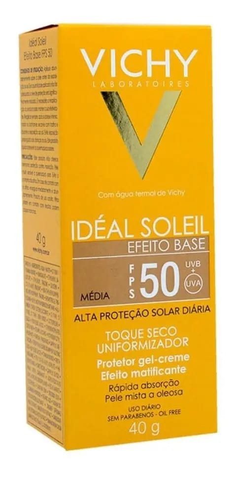 Kit Protetor Vichy Idéal Soleil Fps 50 Média + Gel Normaderm