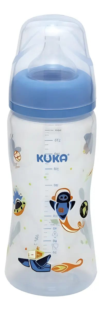 Mamadeira Kuka Azul Essential Bico Universal 330ml