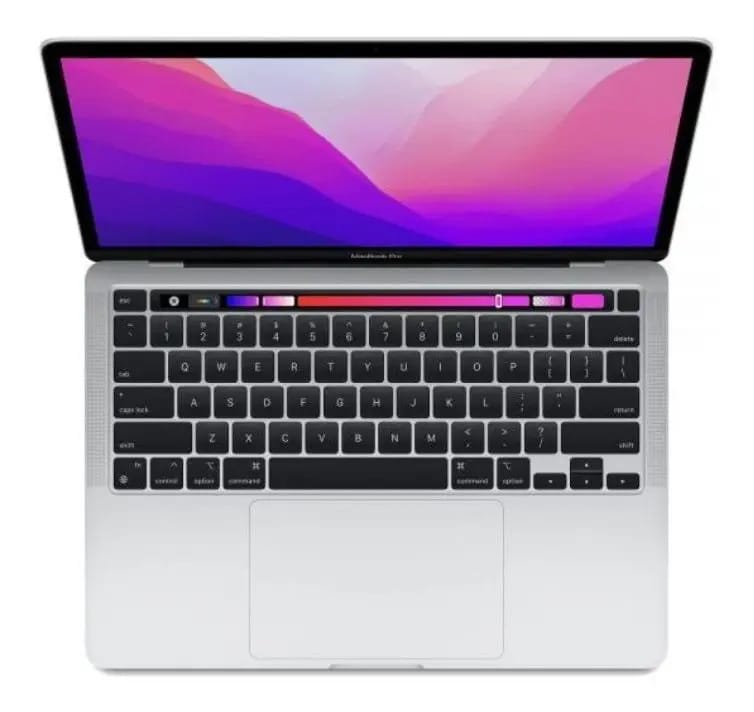 Apple MacBook Pro Mneq3 M2 Octacore 8 GB 512 GB Retina de 13,3 polegadas Prateado
