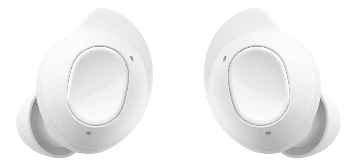 Samsung Galaxy Buds Fe True Auriculares Inalámbricos Bluetooth, Comodidad Y Ajuste Seguro En La Oreja, Interruptor Automático De Audio, Control Táctil, Asistente De Voz Integrado, Blanco [versión