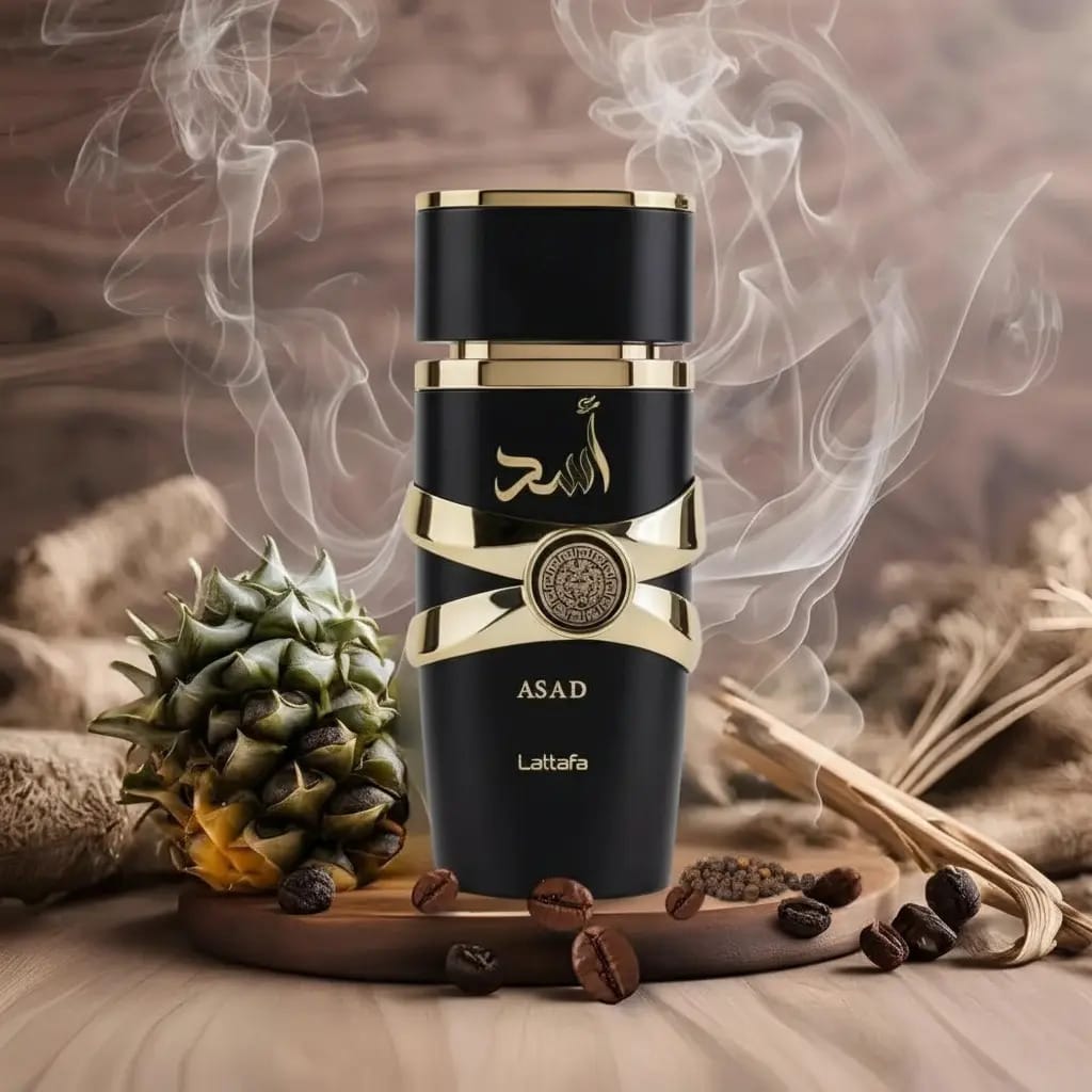 Lattafa Asad 100 ml de Eau De Parfum para homens Lattafa Asad Eau De Parfum Spray de perfume masculino