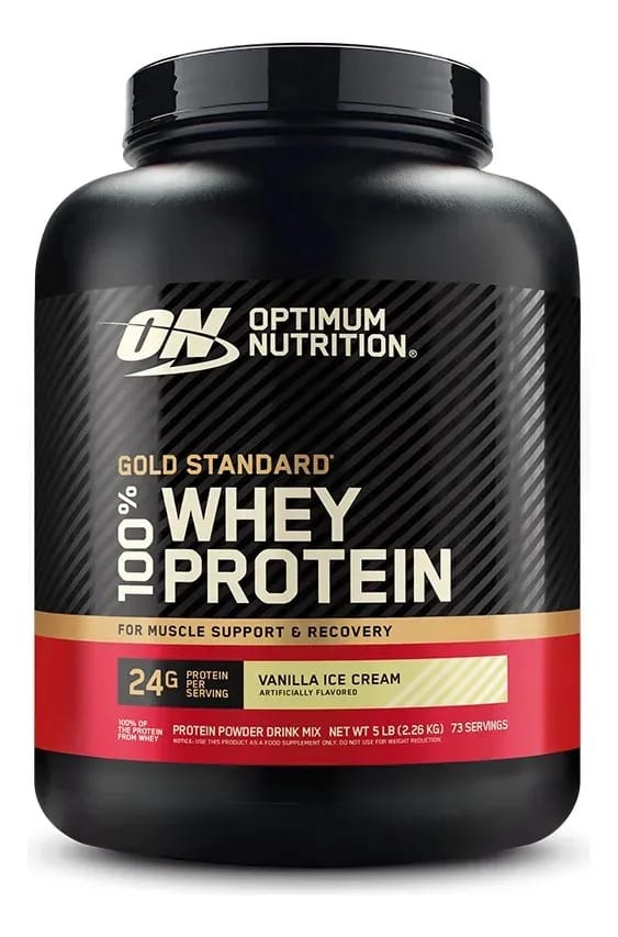 Gold Standard 100% Whey Protein 5 kg Optimum Nutrition Vanilla