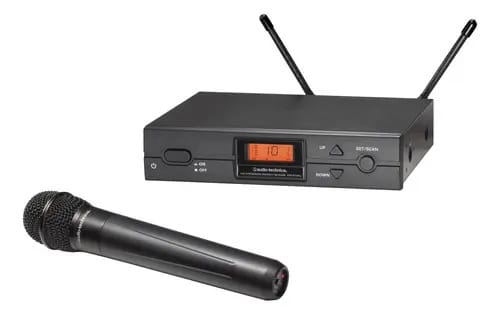 Sistema sem fio Audio-technica Audio Technica Series. Cor: Preto