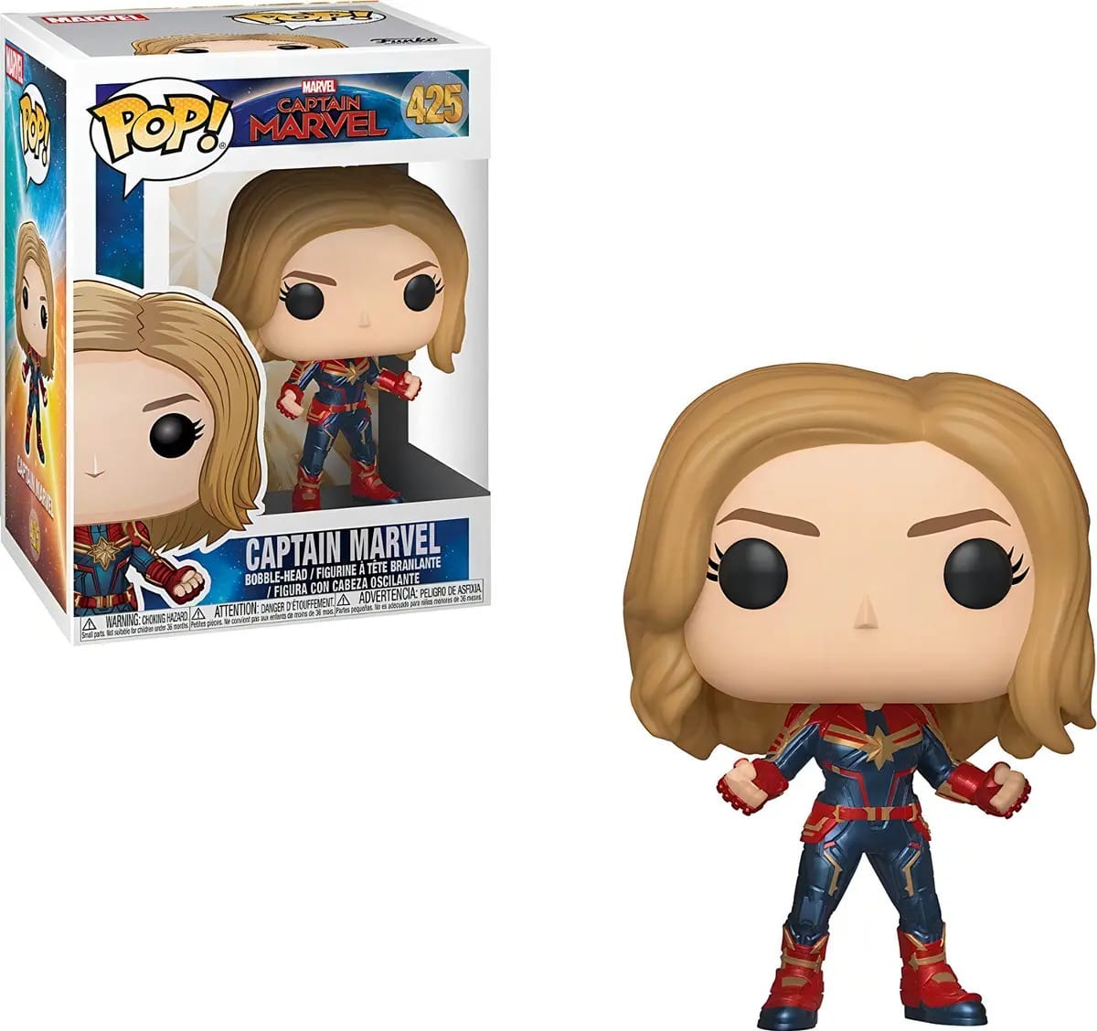 Funko Pop Capitã Marvel #425