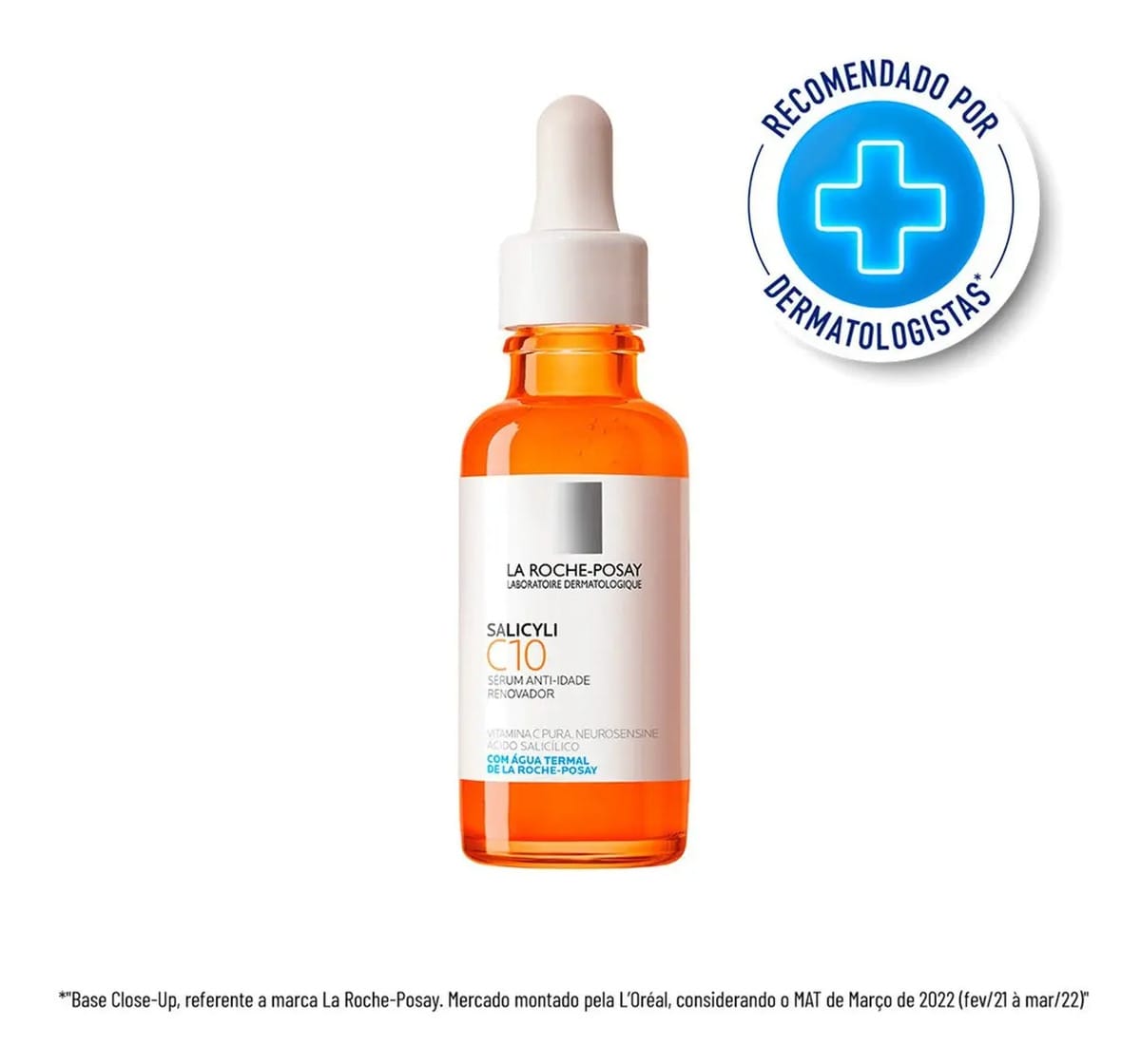 Pure Vitamin C10 Sérum Concentrado Antirrugas La Roche-Posay dia de 13mL/12g 30+ anos