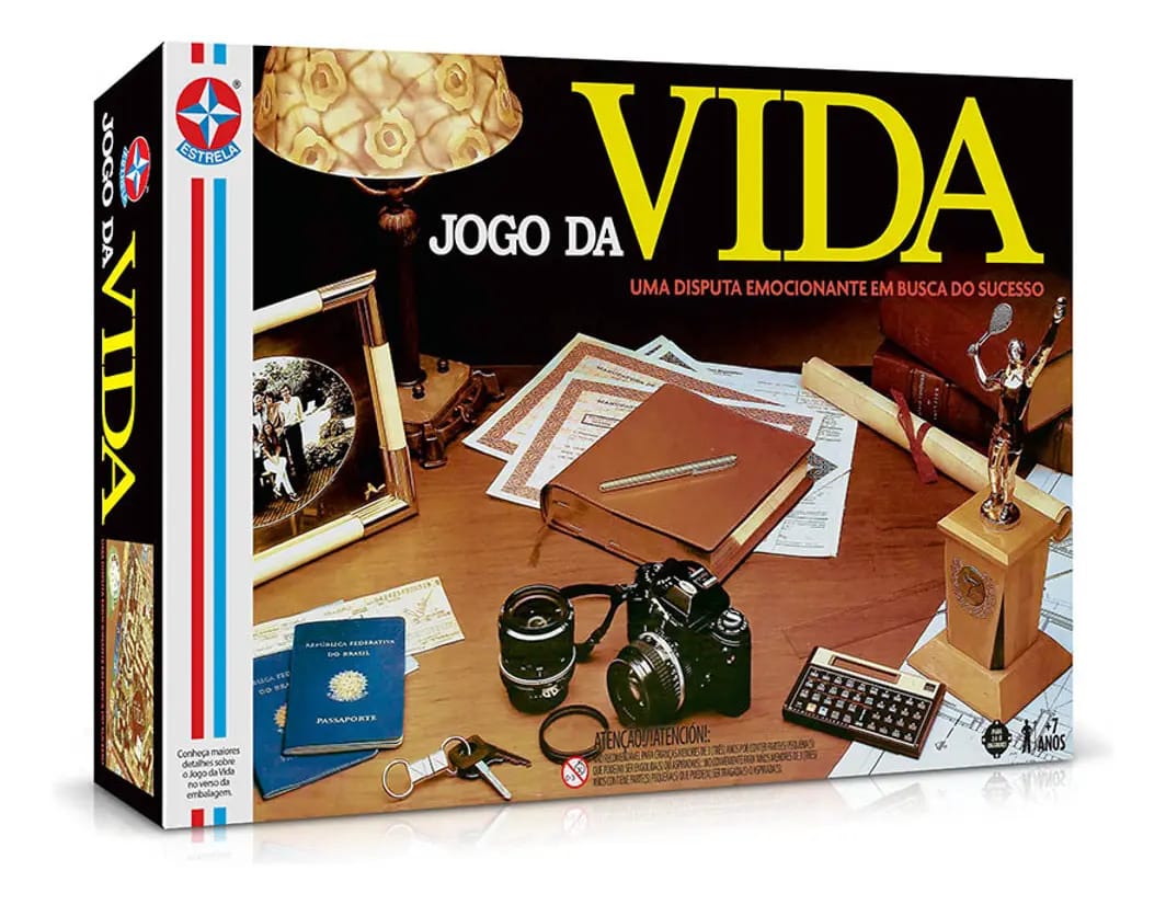 Jogo Da Vida Retrô Estrela Relançamento 2021