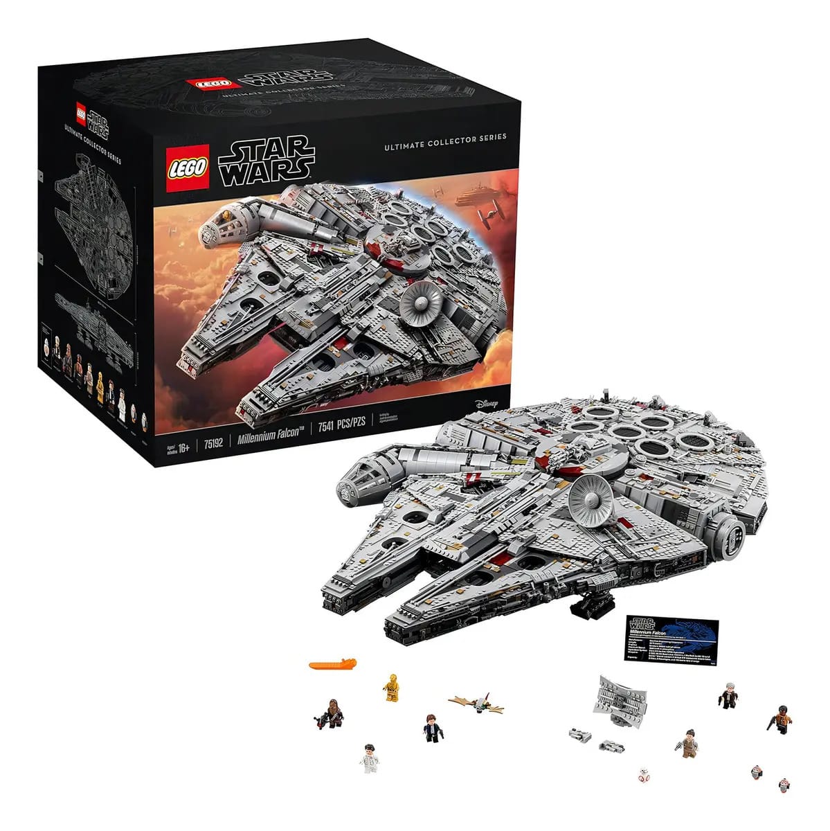Lego Star Wars Millennium Falcon - 75192 Quantidade de peças 7541