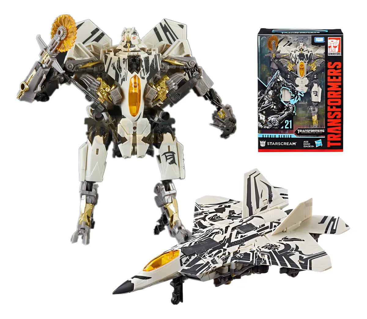 Transformers Studio Series Voyager Class E1608 Starscream Hasbro