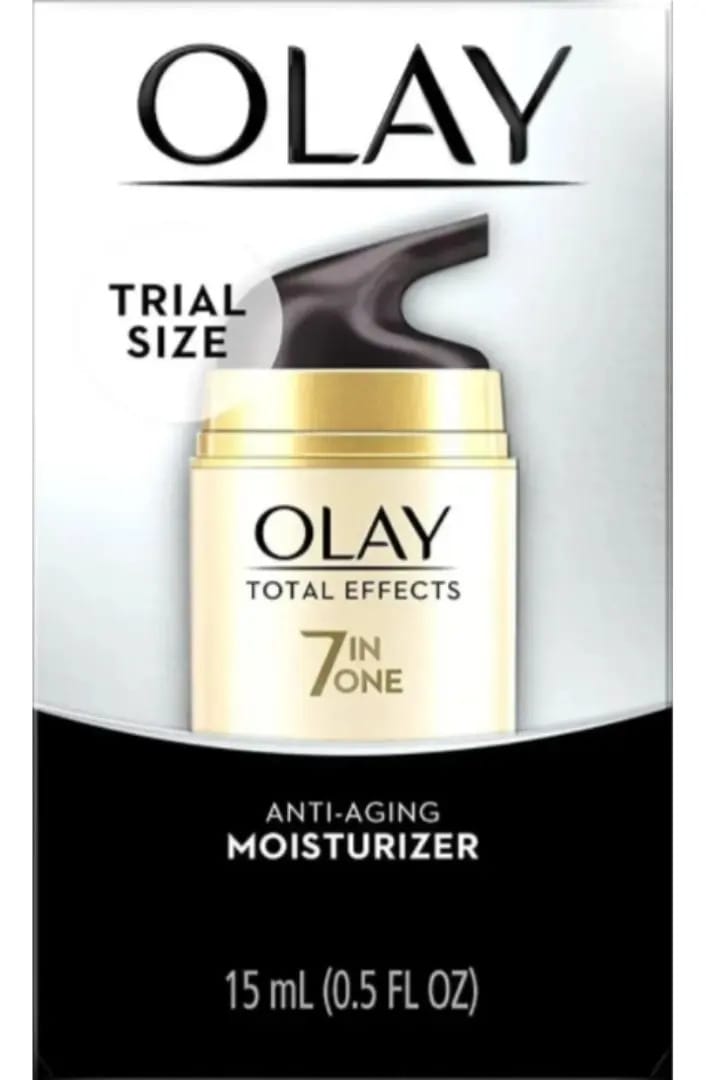 Creme facial Olay 7 em 1 Total Effects Spf 15, todos os tipos de pele