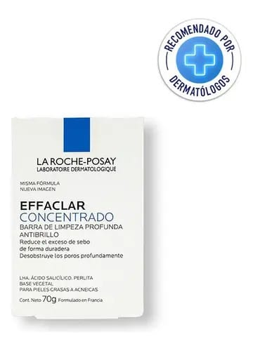 barra de limpeza concentrada La Roche-Posay Effaclar Barra