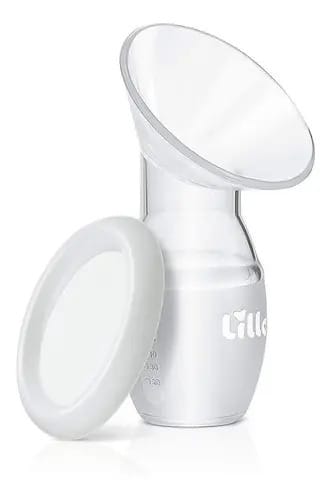 Bomba Manual Coletora de Leite Lillo Silicone 90ml Mamy