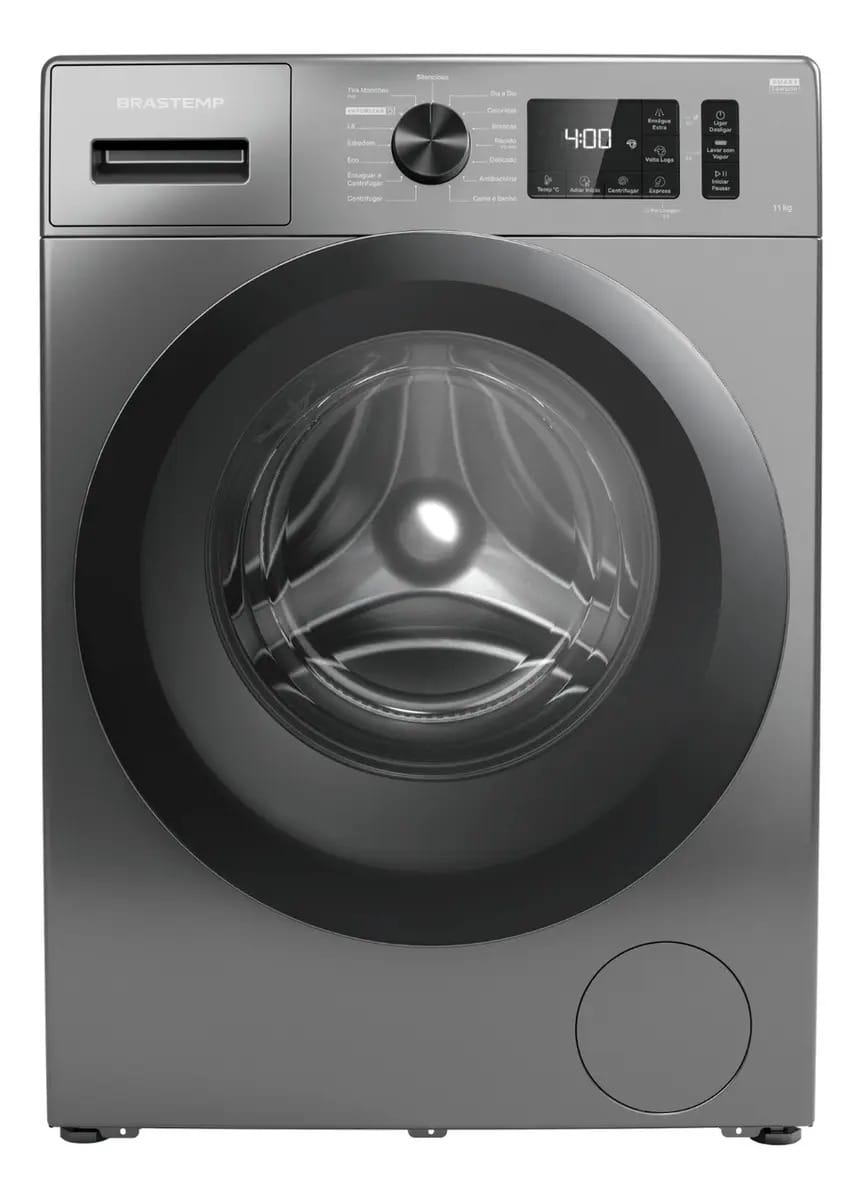 Lavadora Brastemp 11kg - Bnf11as Titanium