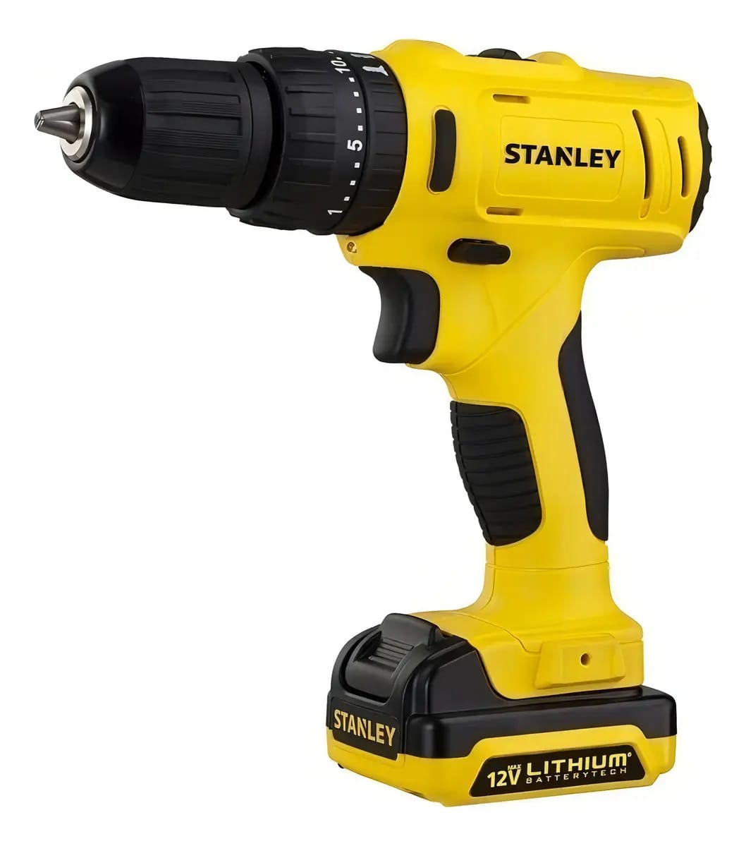 Furadeira de impacto máxima Stanley + 2 baterias