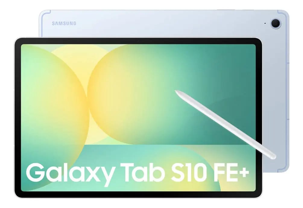 Tablet Samsung Galaxy Tab S10 Fe Plus azul, caneta e capa